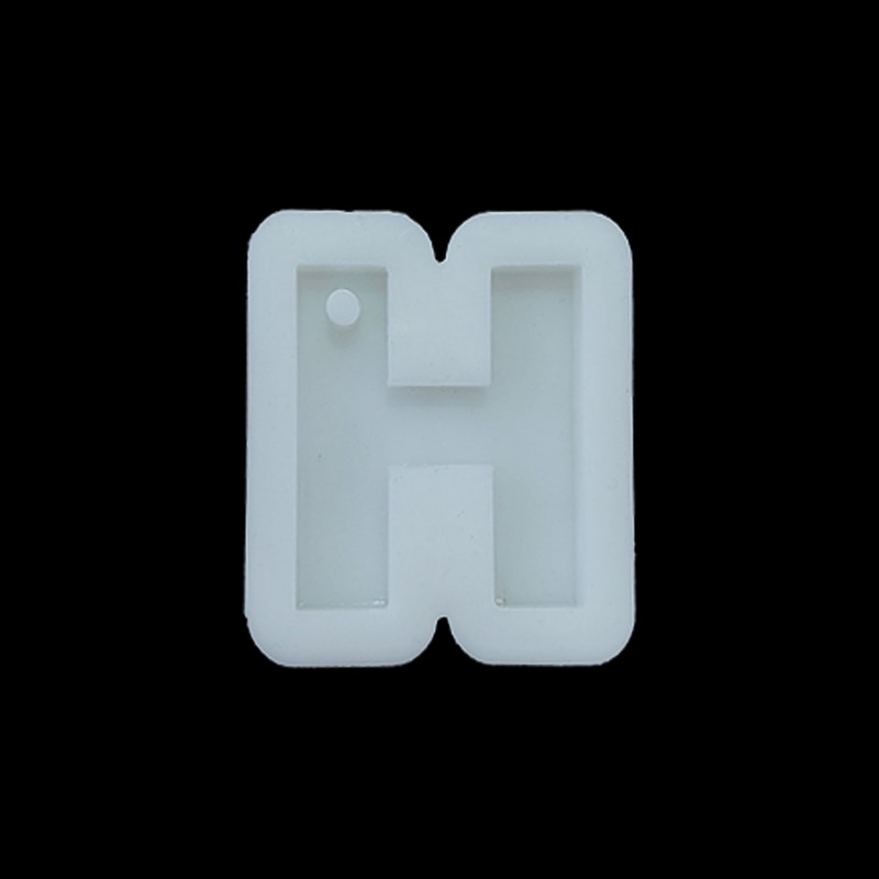 قالب رزین مدل حروف تکی پین دار طرح H
