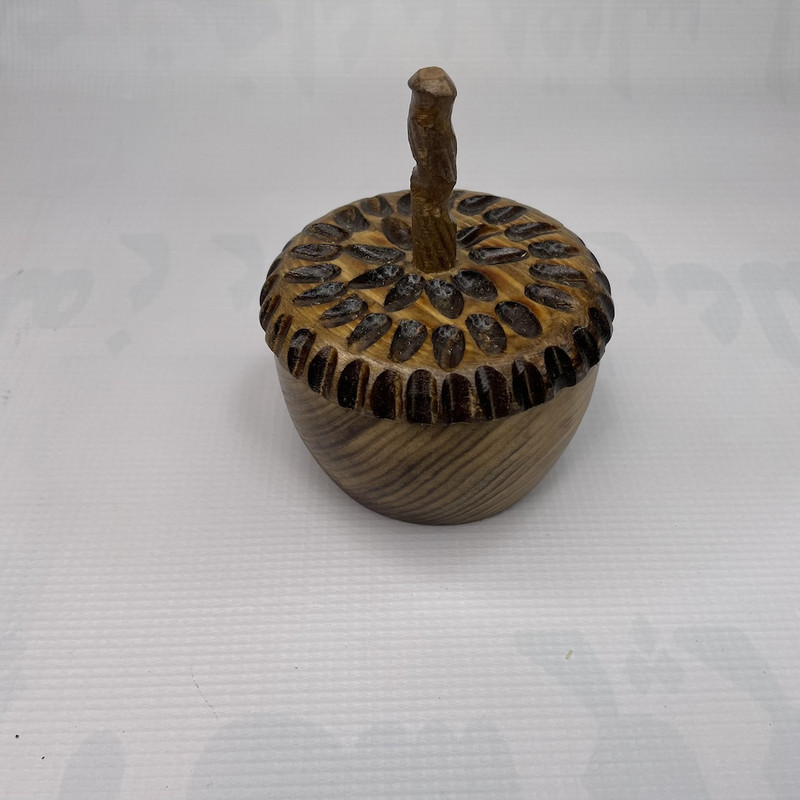 قندان چوبی طرح بلوط