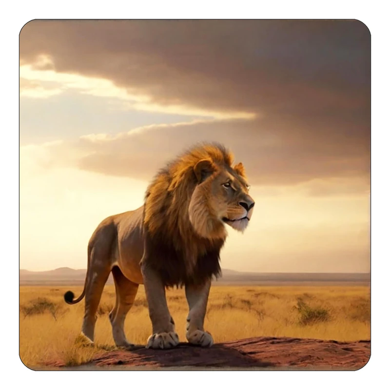 مگنت کاکتی طرح شیر مدل mp23011