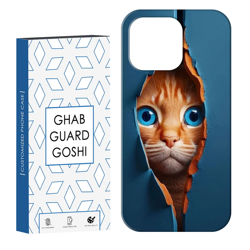 کاور قاب گارد گوشی طرح گربه کد Dimo-355 مناسب برای گوشی موبایل اپل IPHONE 16 PRO   