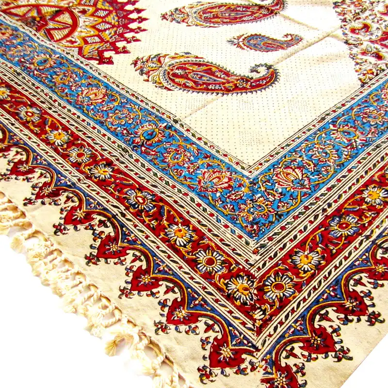 روتختی قلمکار طرح پته سنتی کد 240160