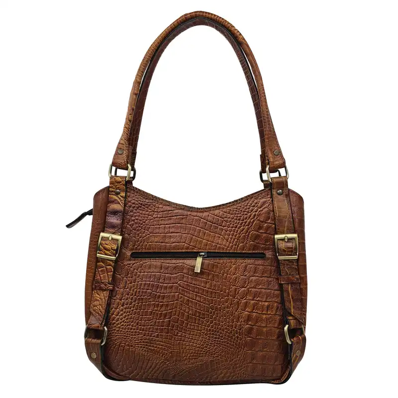 کیف دستی زنانه مدل مایا چرم طبیعی کد 550