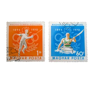 تمبر یادگاری طرح ورزشی کد var-420 مجموعه 2 عددی