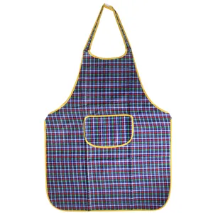 پیش بند آشپزخانه طرح چهارخونه کد PJ-108561