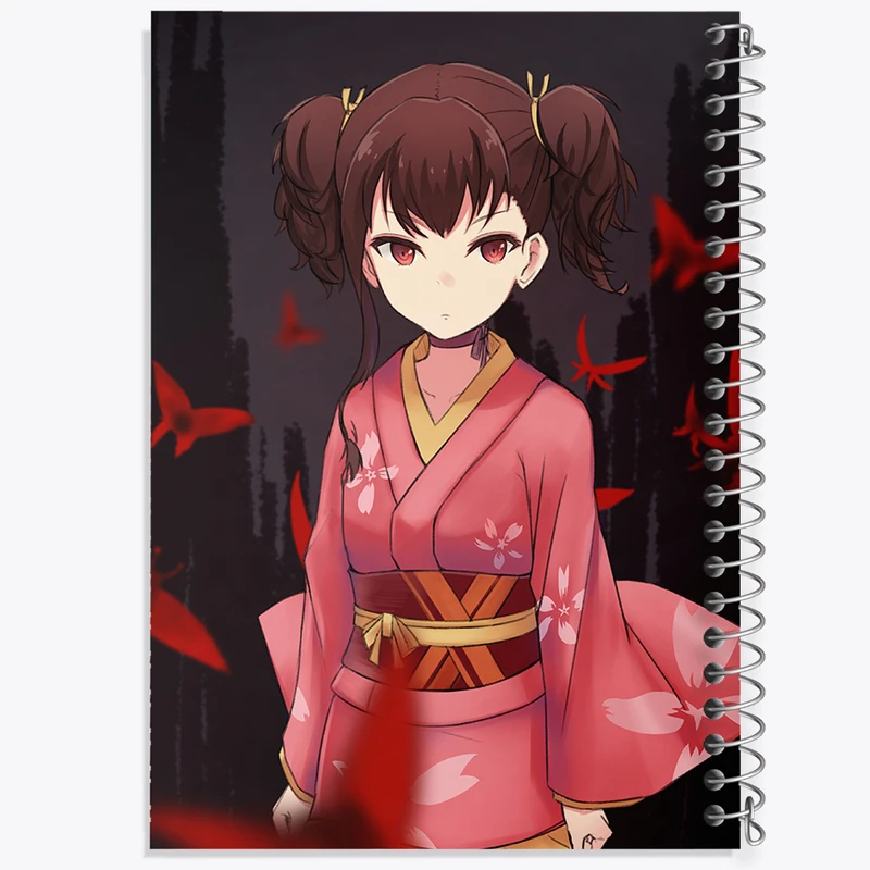 دفتر مشق 50 برگ خندالو طرح مومی انیمه کابانری (Kabaneri) کد 35976