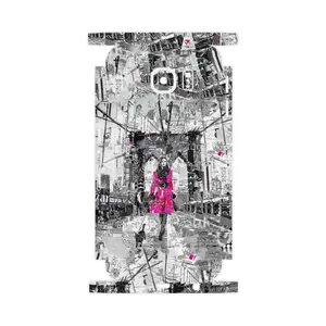 MAHOOT Collage of Catwalk Bridge-FullSkin Cover Sticker for Samsung Galaxy S6 Edge