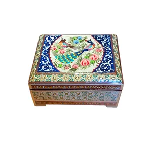 جعبه جواهرات خاتم کاری مدل MZ8105