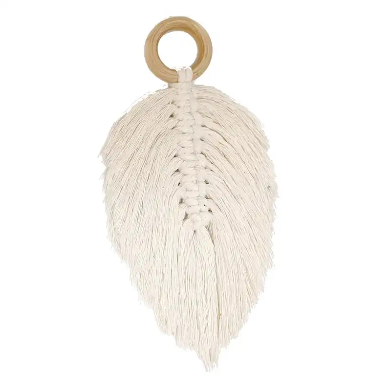 آویز بافتنی مدل مکرومه MacHang335