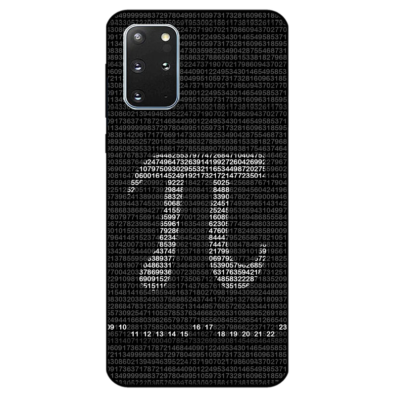 کاور مگافون طرح عدد پی مدل 7240 مناسب برای گوشی موبایل سامسونگ Galaxy S20 Plus