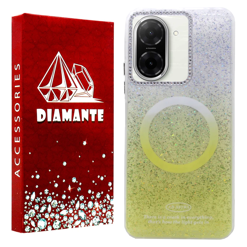 کاور دیامانته مدل Rainbow Rd مناسب برای گوشی موبایل شیائومی Poco C71