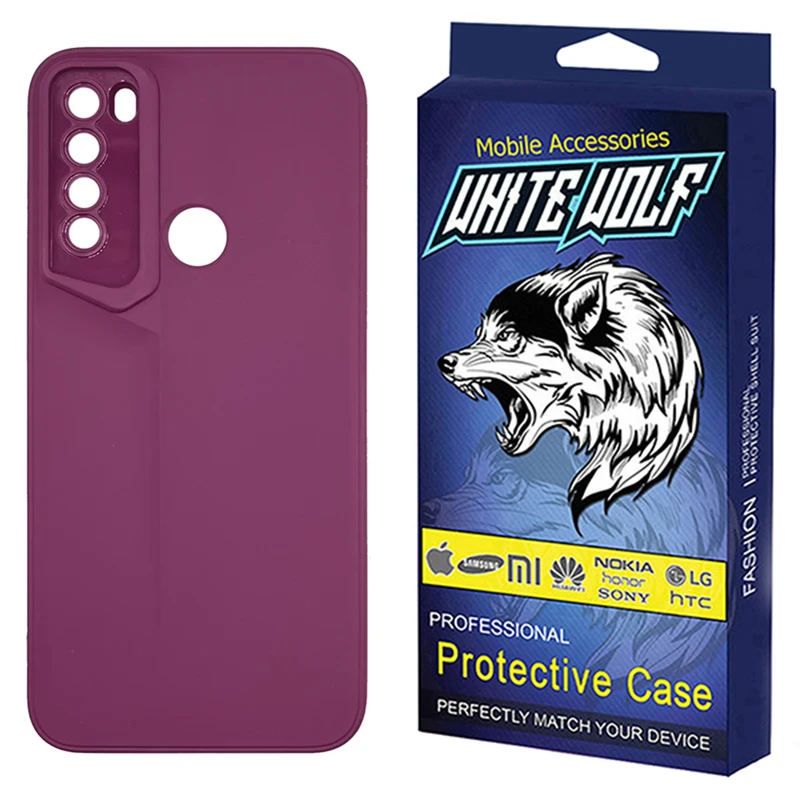 کاور وایت ولف مدل WC-PORSH مناسب برای گوشی شیائومی Redmi Note 8