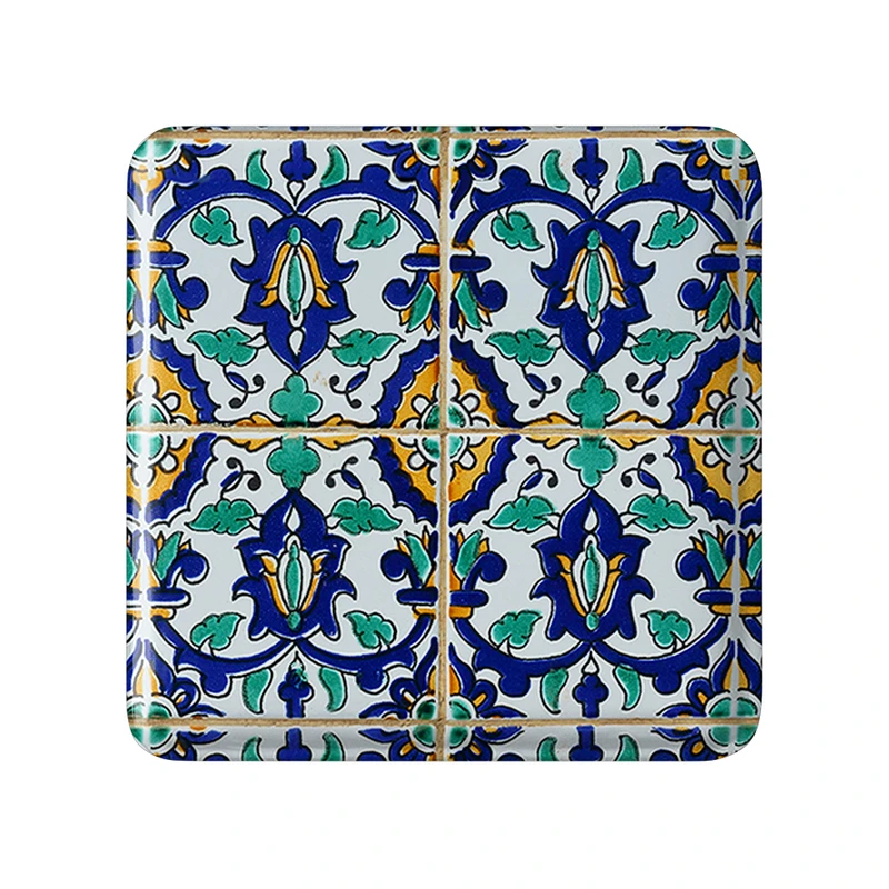 مگنت خندالو طرح کاشی کد 2186