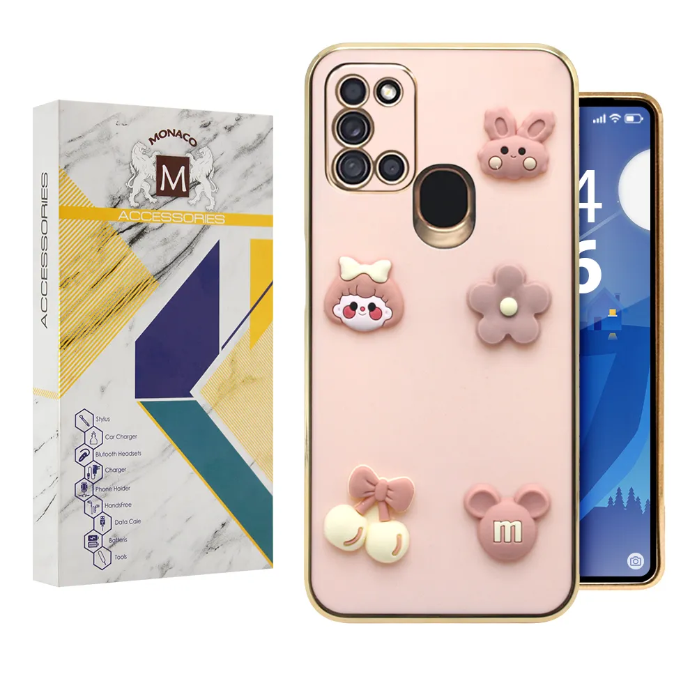 کاور موناکو مدل Milka مناسب برای گوشی موبایل سامسونگ Galaxy A21s