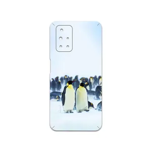 MAHOOT Penguin Cover Sticker for Xiaomi Redmi 10 Prime