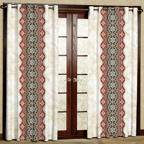 پرده مدل مخمل پانچی کد 7745 سایز 280x140 سانتی متر