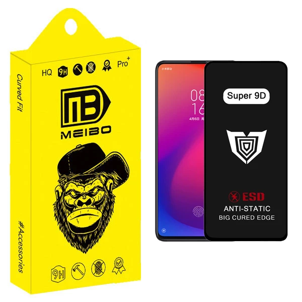 محافظ صفحه نمایش میبو مدل Super 9D مناسب برای گوشی موبایل شیائومی mi 9T