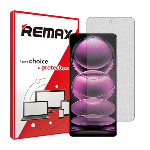 محافظ صفحه نمایش مات ریمکس مدل Resistant مناسب برای گوشی موبایل شیائومی  Redmi Note 12 Pro