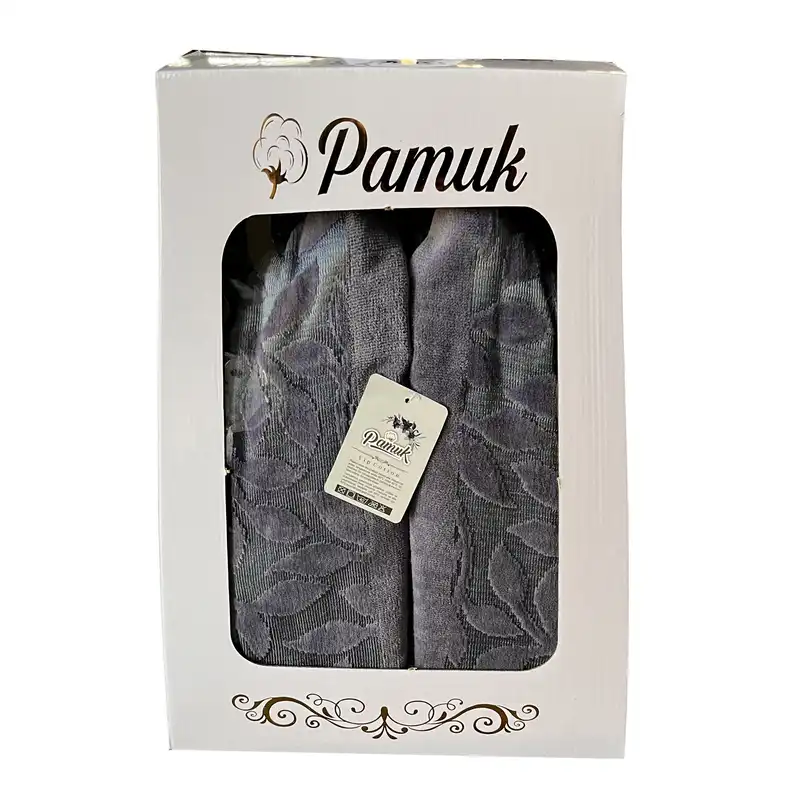 حوله پالتویی پاموک مدل برگ سایز 125