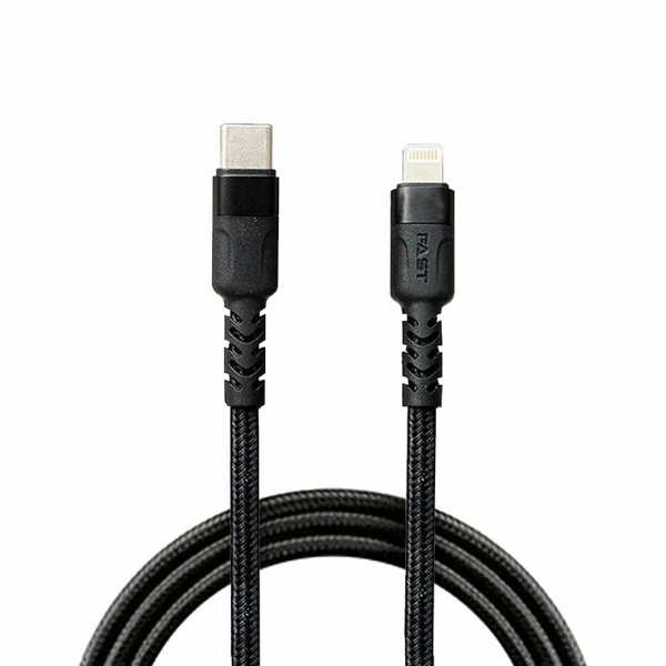 کابل تبدیل USB-C به لایتنینگ توربو مدل 15 pro max طول 1 متر