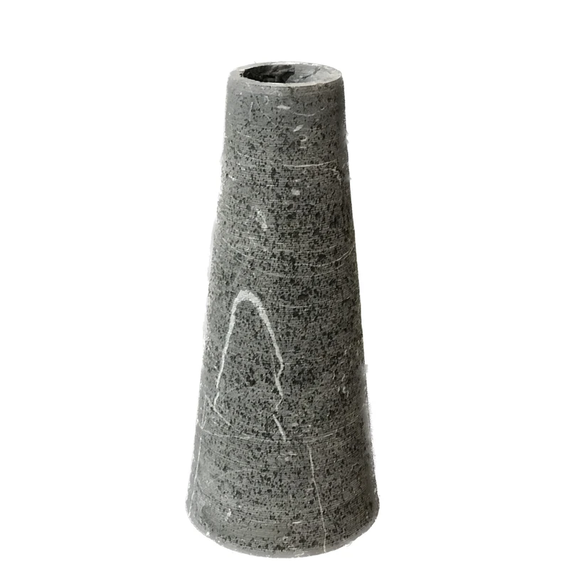 گلدان دکوری مدل مخروط سنگی