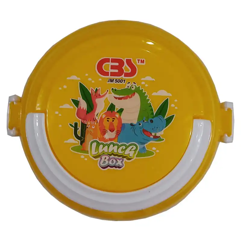 ظرف غذای کودک سی بی اس طرح حیوانات جنگل کد JM5001