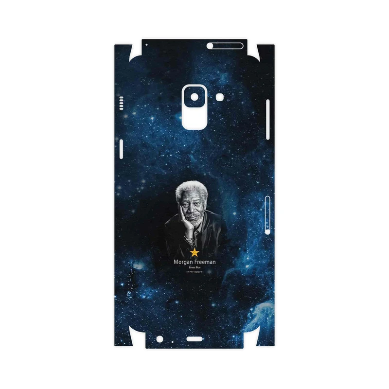 برچسب پوششی ماهوت مدل Morgan Freeman-FullSkin مناسب برای گوشی موبایل سامسونگ Galaxy A8 2018