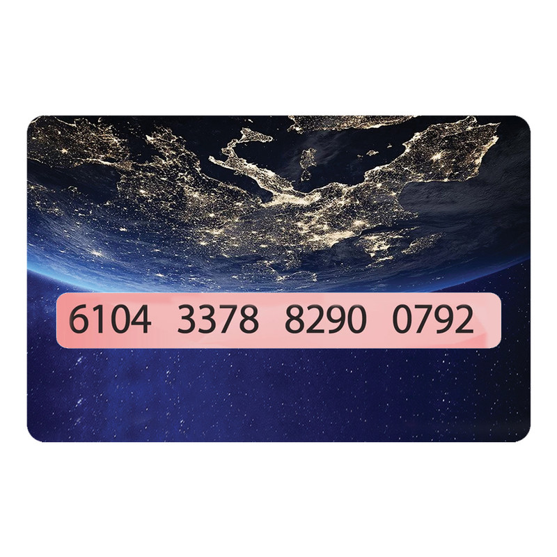 استیکر کارت مدل ناسا