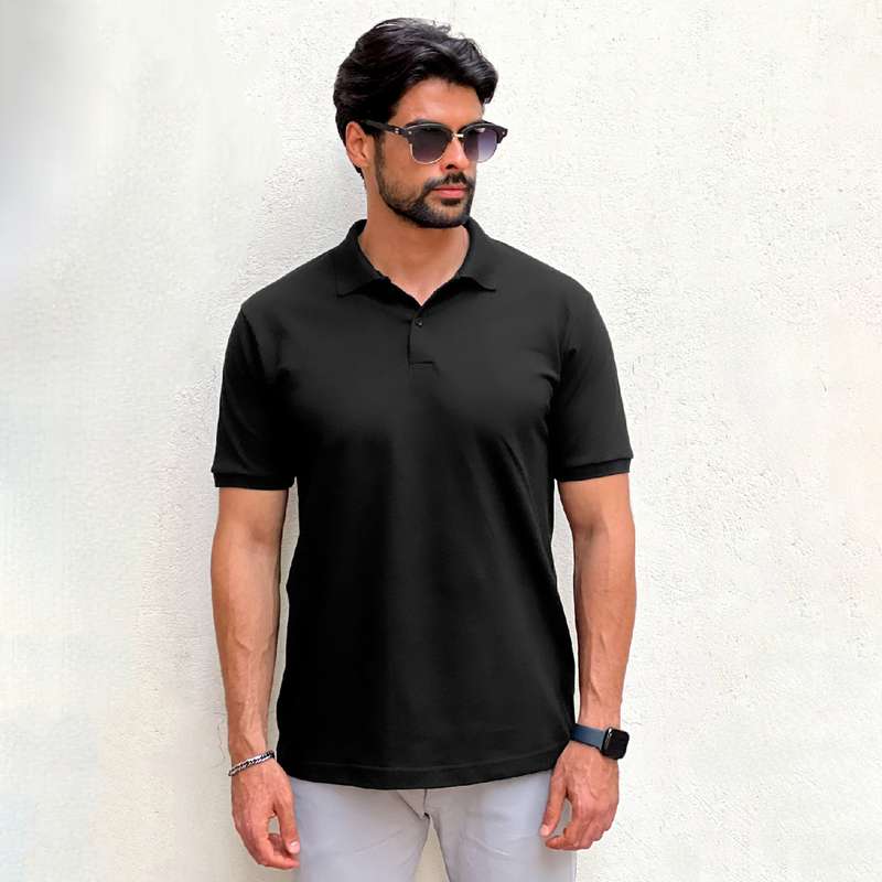 پولوشرت آستین کوتاه مردانه رونی مدل 32110009-34