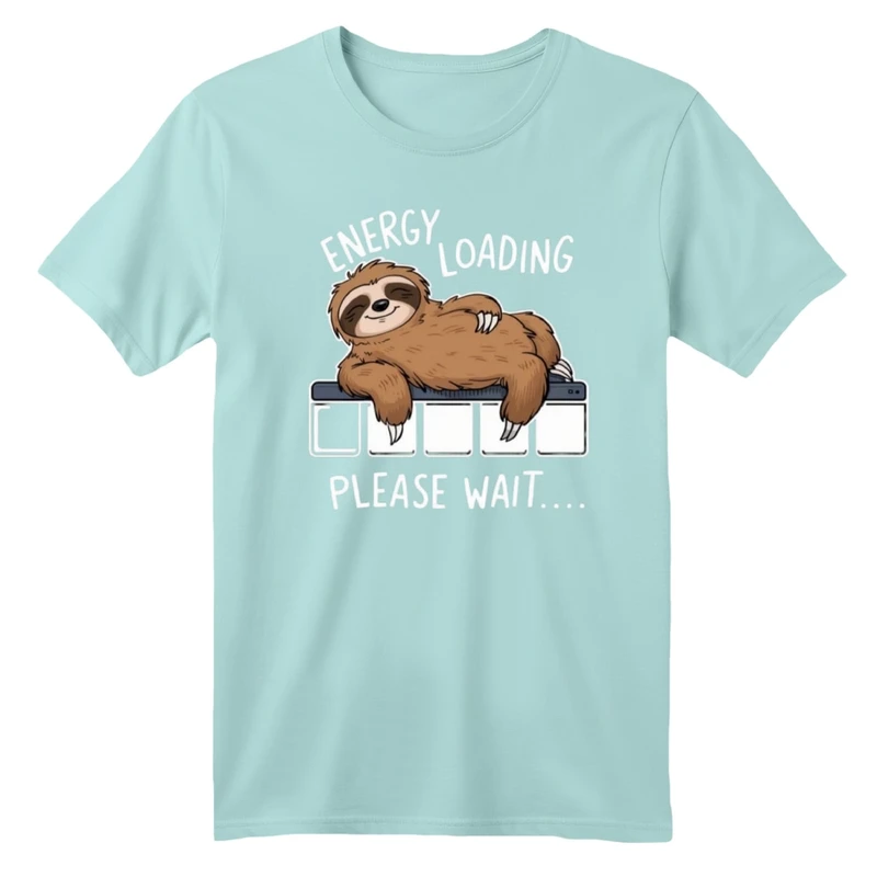 تی شرت آستین کوتاه بچگانه مدل تنبل