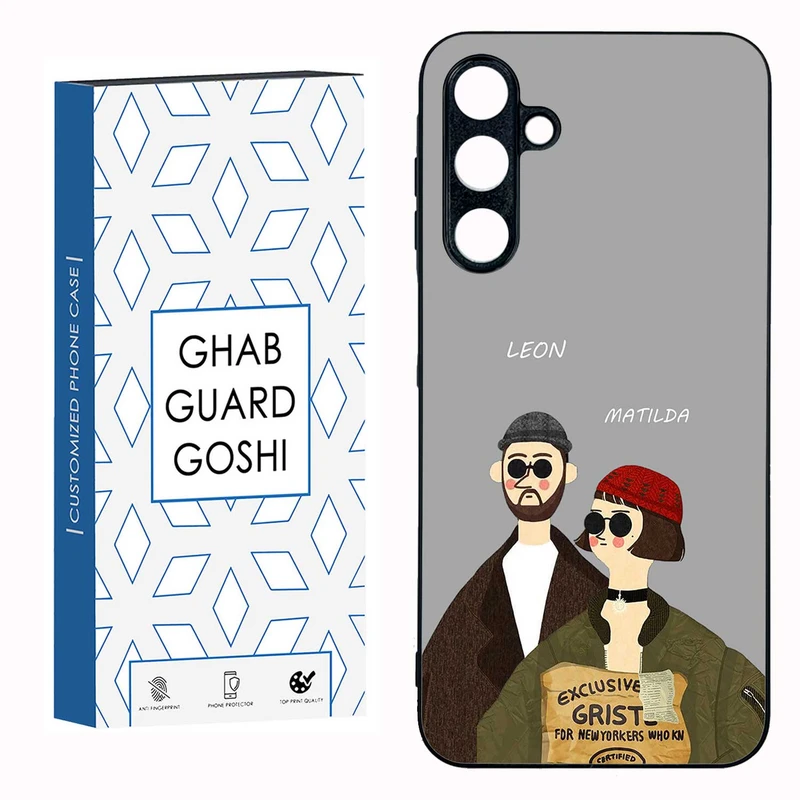 کاور قاب گارد گوشی طرح لئون و ماتیلدا کد TPU-095 مناسب برای گوشی موبایل سامسونگ GALAXY A16