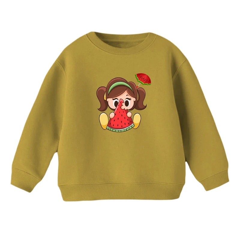 سویشرت بچگانه مدل دخترک یلدایی کد 4