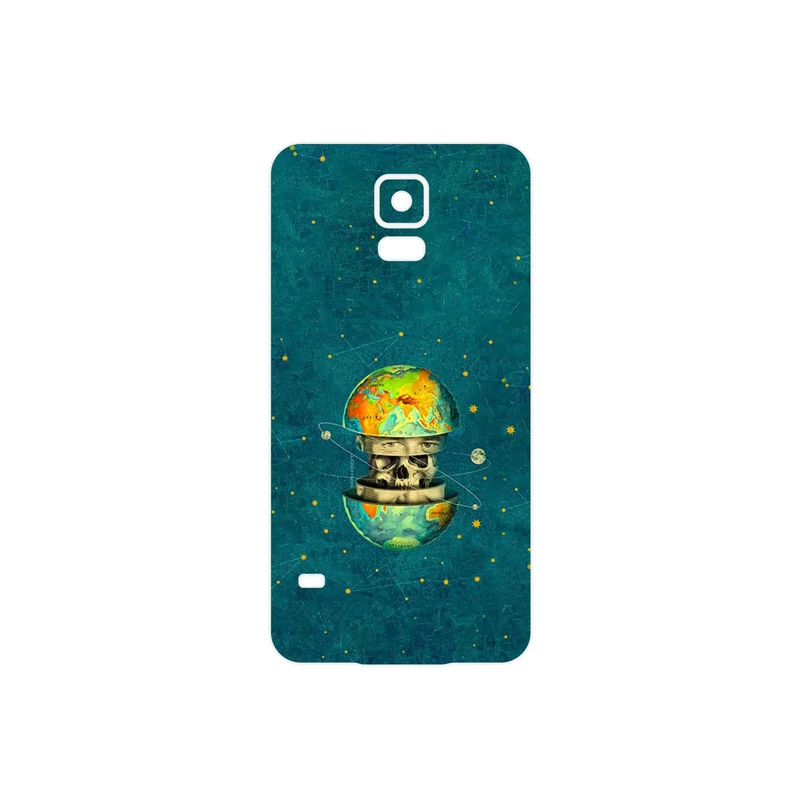 برچسب پوششی ماهوت مدل Collage of Earth Face مناسب برای گوشی موبایل سامسونگ Galaxy S5