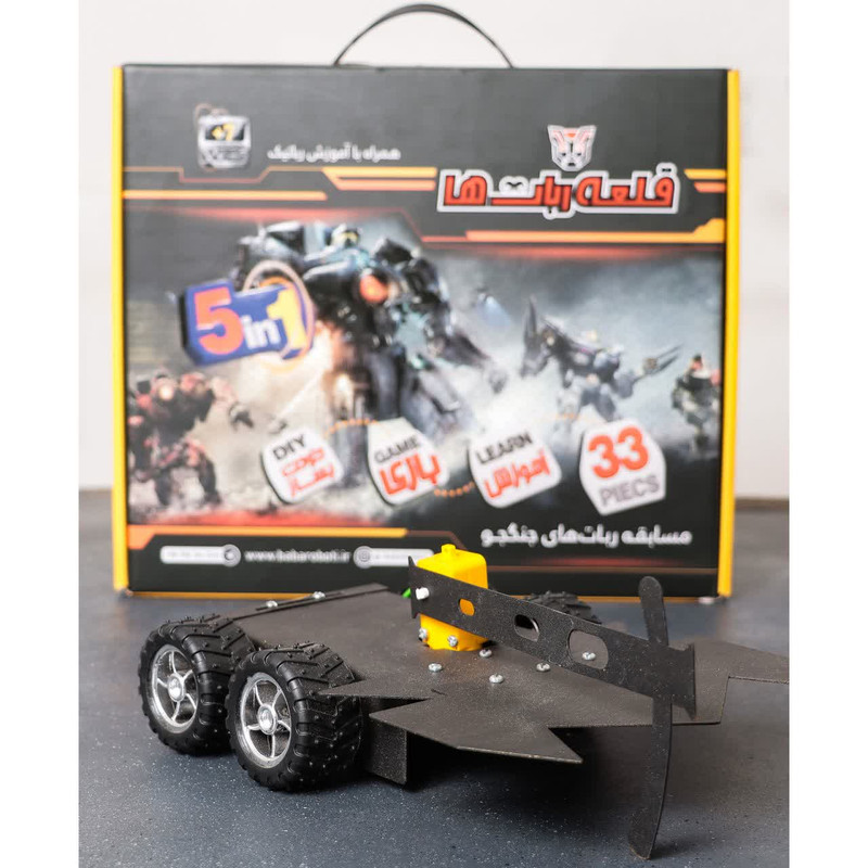 ربات کنترلی مدل قلعه رباتها