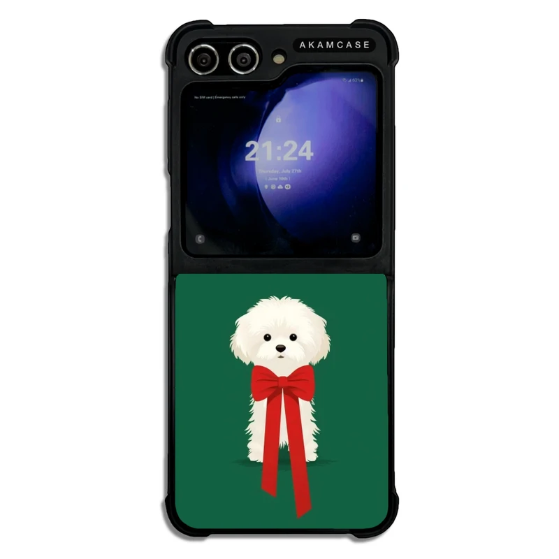 کاور آکام مدل AMC-WSGZFLIP5-DOGS-11 مناسب برای گوشی موبایل سامسونگ Galaxy Z Flip 5