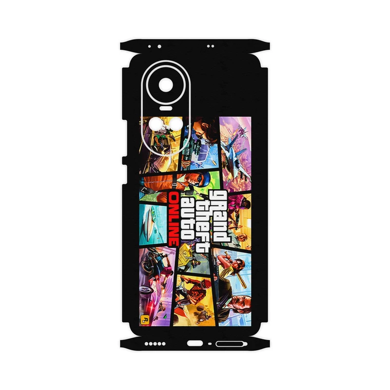 برچسب پوششی ماهوت مدل GTA Online Game Series-FullSkin مناسب برای گوشی موبایل اپو Reno 10 5G