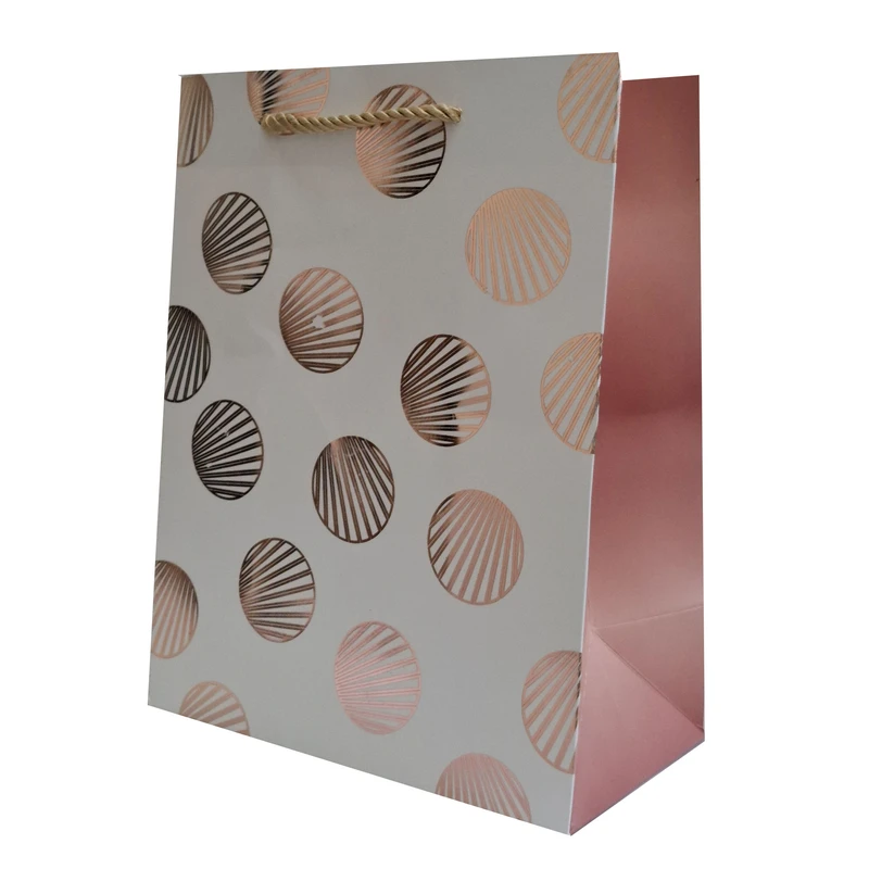 ساک هدیه مدل صدف طلاکوب کد SM1861S-3