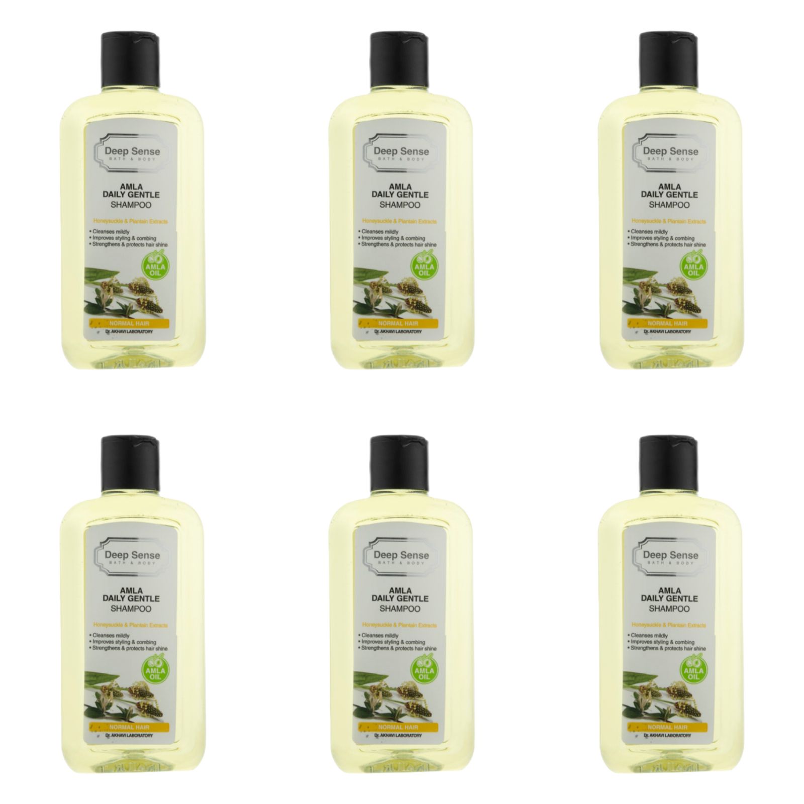 شامپو مو دیپ سنس مدل honeysuckle حجم 200 میلی لیتر مجموعه 6 عددی -  - 1
