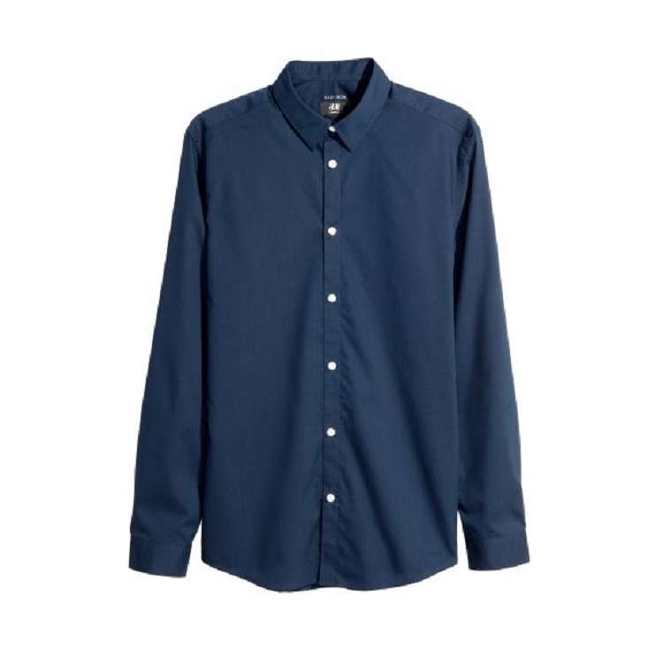 پیراهن آستین بلند مردانه اچ اند ام مدل 0266021