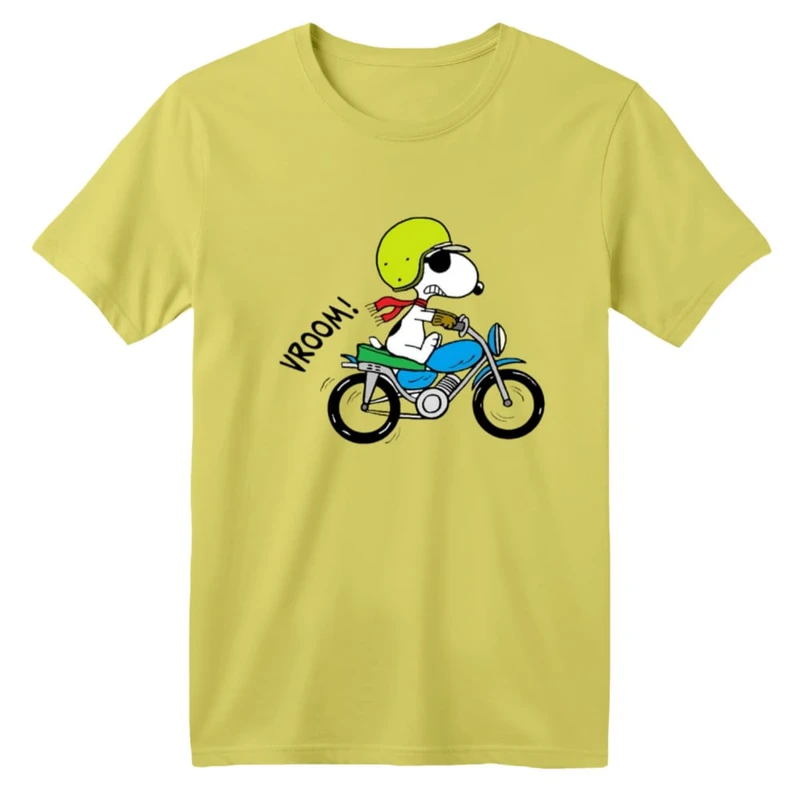 تی شرت آستین کوتاه بچگانه مدل اسنوپی کد ۷۵