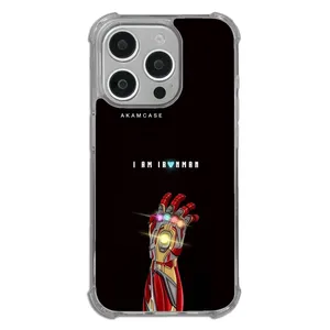 AKAM AMCWTA15PRO-IRON MAN10 Cover For Apple iPhone 15 Pro