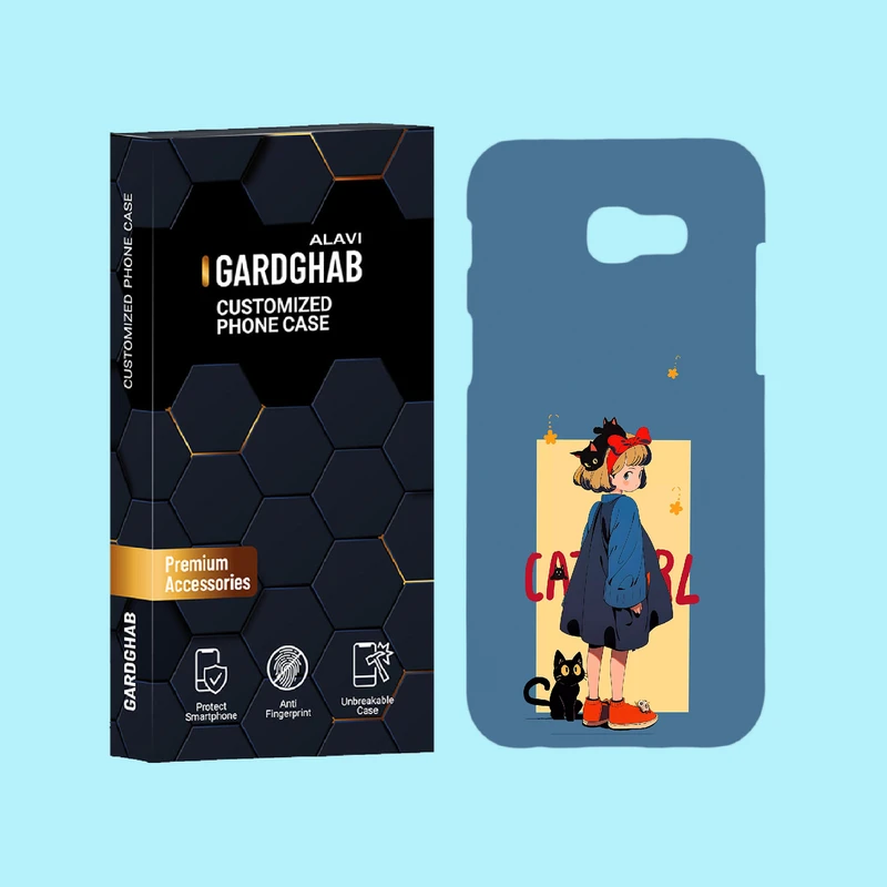 کاور گارد قاب علوی مدل دخترانه مناسب برای گوشی موبایل سامسونگ Galaxy A5 2017 / A520