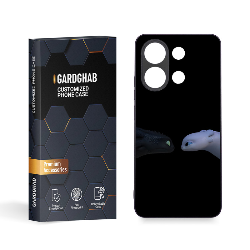 کاور گارد قاب مدل دخترانه مناسب برای گوشی موبایل شیائومی Redmi Note 13 4G