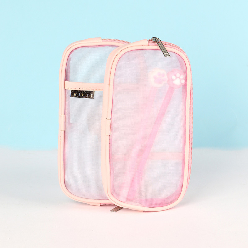 جامدادی کیفت مدل شفاف پاستلی