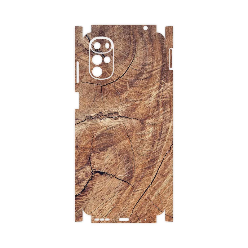 برچسب پوششی ماهوت مدل Wood Texture 5-FullSkin مناسب برای گوشی موبایل موتورولا Moto G22