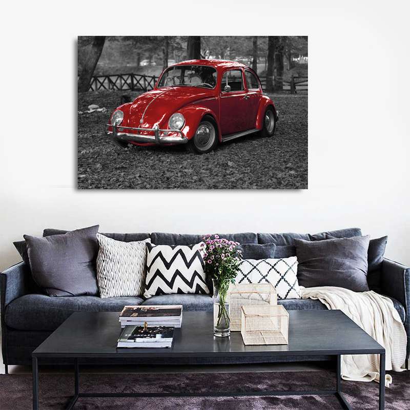 تابلو شاسی مدل AT010 طرح ماشین کلاسیک تابلو شاسی مدل AT010 طرح ماشین کلاسیک