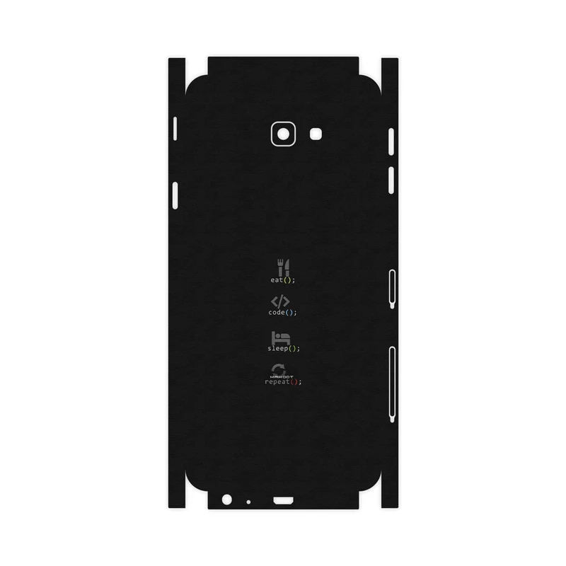 برچسب پوششی ماهوت مدل Programming 2-FullSkin مناسب برای گوشی موبایل سامسونگ Galaxy J4 Plus