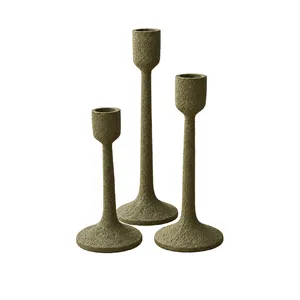 Polyester candlestick, petal and ball set