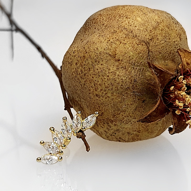 پیرسینگ گوش زنانه اقلیمه مدل HS105
