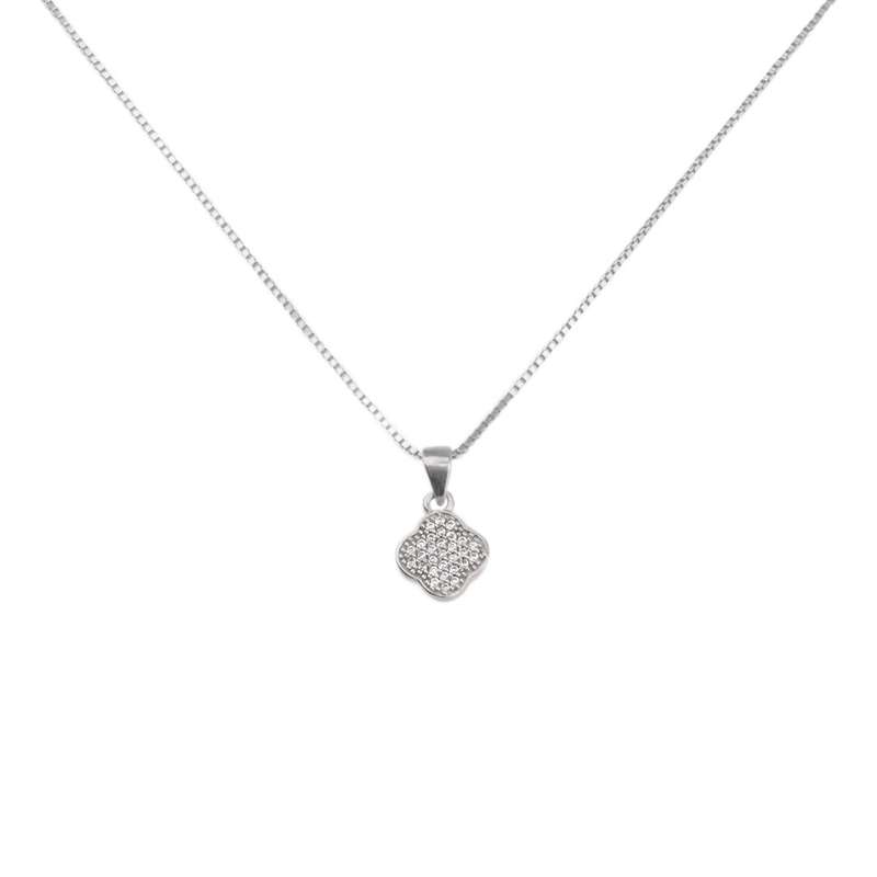 گردنبند نقره زنانه مدل 21699