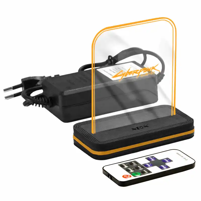 چراغ رومیزی نئون مدل CYBRPNK_AC